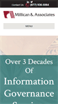 Mobile Screenshot of millican-assoc.com